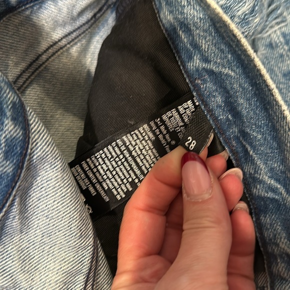 3x1 Wm3 Cropped Fringe Jeans in Stella - Picture 4 of 4